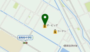 ザ・ビッグ連島店の地図画像