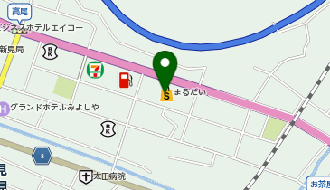 ダイソー新見プラザ店の地図画像