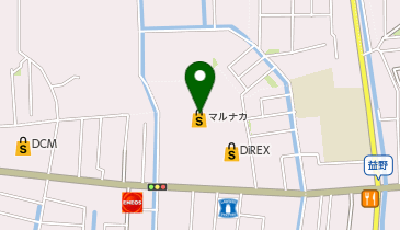 ダイソーマルナカ益野店の地図画像