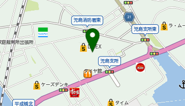 ダイソーアクロスプラザ倉敷児島店の地図画像