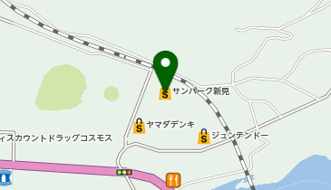 ワッツ新見店の地図画像