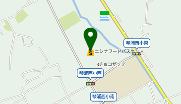 ワッツウィズ児島下の町ニシナ店の地図画像