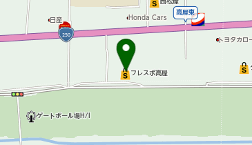 Seriaフレスポ高屋店の地図画像