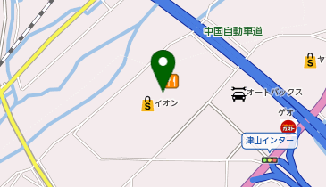 ABC MARTイオンモール津山店の地図画像