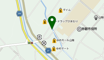 ソフトバンクゆめモール山陽の地図画像