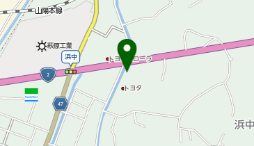 岡山トヨタ自動車笠岡店の地図画像