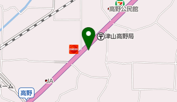 レッドバロン津山の地図画像