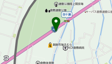 ホンダドリーム倉敷の地図画像