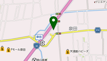 スズキアリーナ岡山南の地図画像