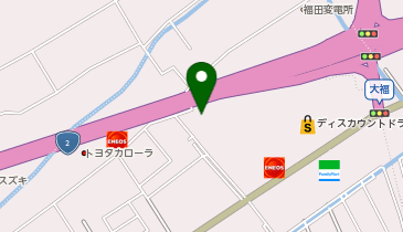 自社ローン専門店じしゃロン岡山店の地図画像