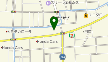 フィアット岡山の地図画像