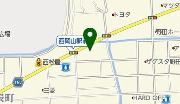 フォルクスワーゲン西岡山の地図画像