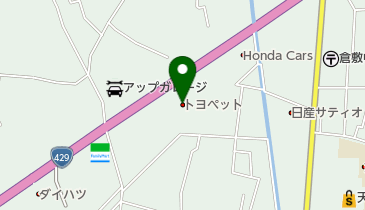 岡山トヨペットYAHHO倉敷の地図画像