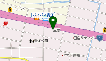 西日本三菱自動車販売岡山南店の地図画像