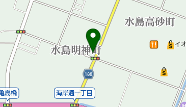 西日本三菱自動車販売水島店の地図画像