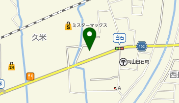 スバル中四国カースポット久米の地図画像