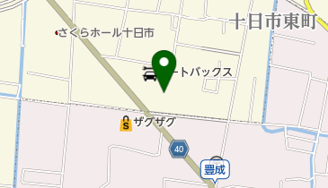 岡山ダイハツ販売十日市店の地図画像