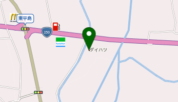 岡山ダイハツ販売平島店の地図画像