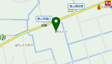 岡山ダイハツ販売中庄店の地図画像