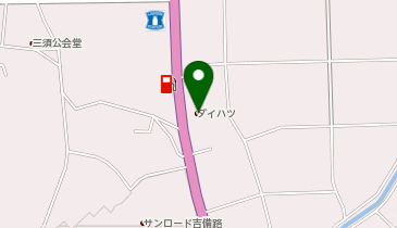 岡山ダイハツ販売吉備路店の地図画像