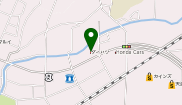 岡山ダイハツ販売高野店の地図画像