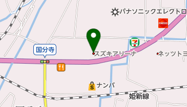 スズキ岡山販売スズキアリーナ東津山の地図画像