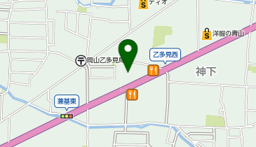 東中国スズキ自動車スズキアリーナ東岡山の地図画像