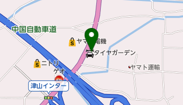 タイヤガーデンK&rsquo;S LINEの地図画像