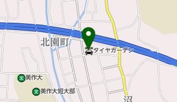 タイヤガーデンK&rsquo;S LINE沼の地図画像