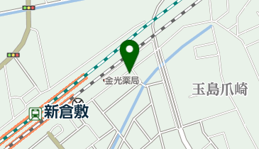 平成レンタカー新倉敷駅前店の地図画像