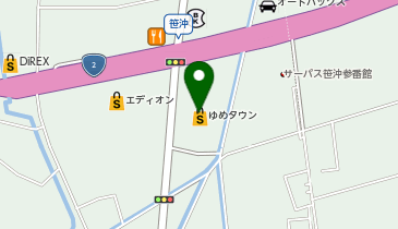 マクドナルド倉敷ゆめタウン店の地図画像