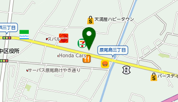 すき家岡山原尾島店の地図画像