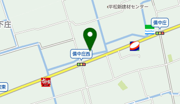 焼肉酒家牛角倉敷下庄店の地図画像