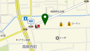 とんかつ神楽坂さくら岡山高柳店の地図画像