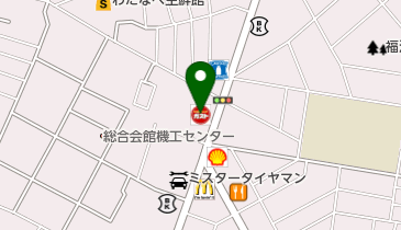 ガスト岡山福成店(から好し取扱店)の地図画像