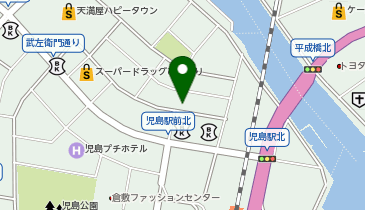 活魚料理海舟の地図画像