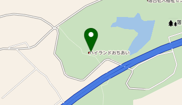 ハイランドおちあいの地図画像