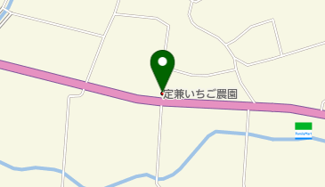 定兼いちご農園の地図画像