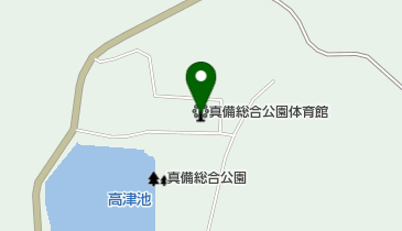 真備総合公園体育館の地図画像