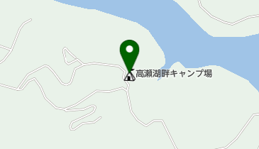 グリーンミュージアム神郷高瀬湖畔キャンプ場の地図画像