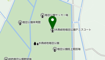 水島緑地福田公園テニスコートの地図画像
