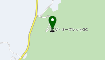 ザ・オークレットゴルフクラブの地図画像