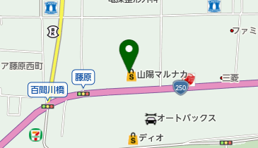 ふぇすたらんど高屋店の地図画像