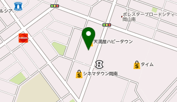 こころっこ天満屋ハピータウン岡南店の地図画像
