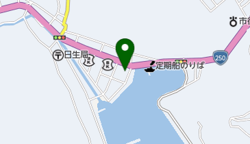 宮の下海水浴場の地図画像