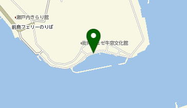 牛窓港付近の地図画像