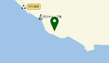 渋川キャンプ場付近の地図画像