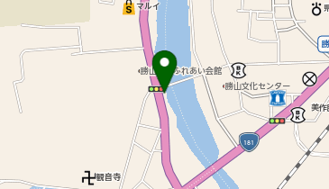 旭川鳴戸橋付近の地図画像