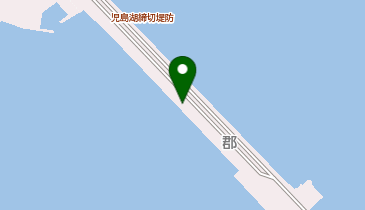 児島湖の地図画像