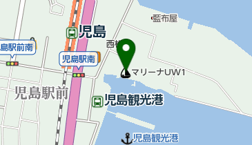 マリーナUW1の地図画像